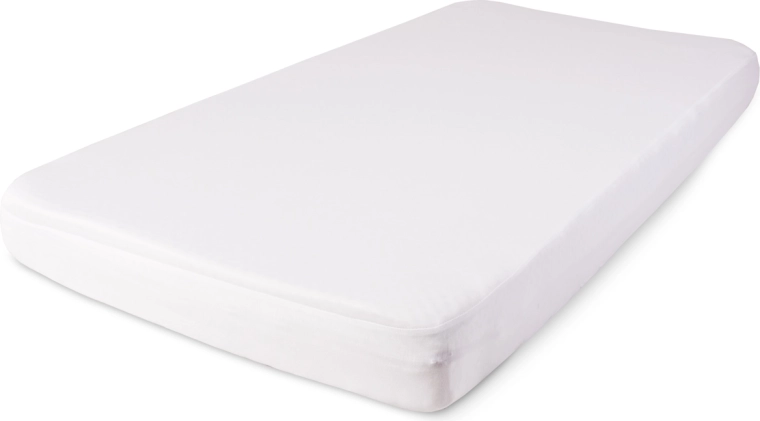 Nepromokavé napínací prostěradlo Tencel 70 × 140 cm bílé