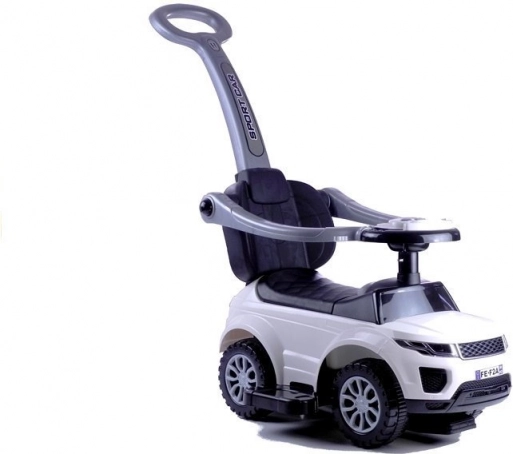 Dětské odrážedlo s vodící tyčí Sport Car bílé