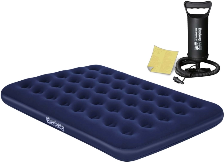 Nafukovací matrace Bestway 191 × 137 × 22 cm s ruční pumpou
