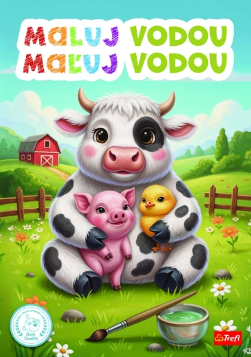 Malování vodou omalovánky Farma