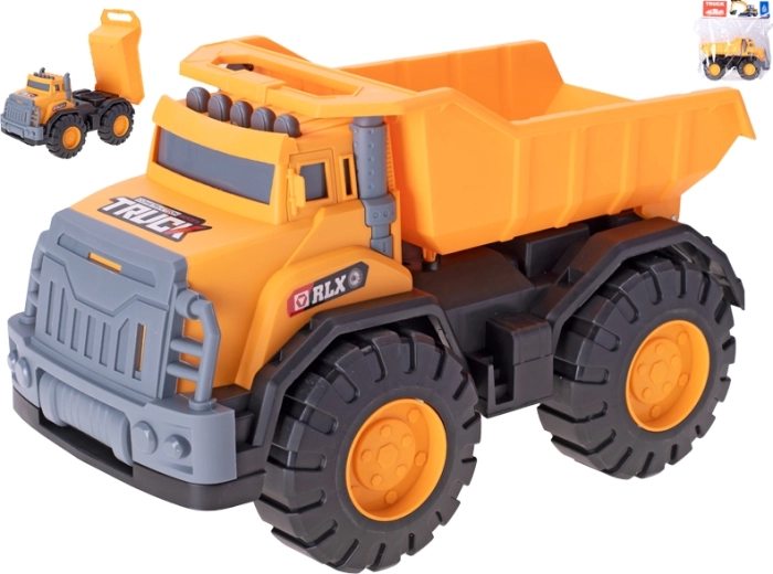 Stavební sklápěčka 33 cm – plastová hračka s volným chodem