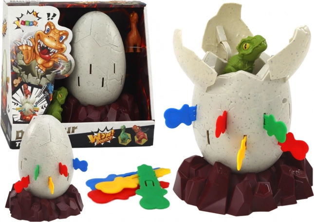Dinosauří hra vyskakující vejce