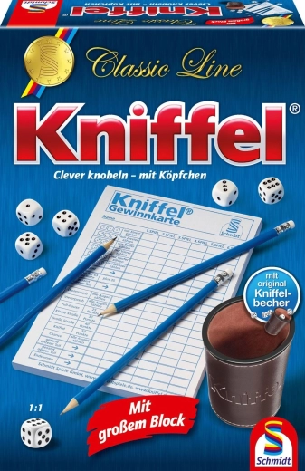 Kniffel classic line s velkým herním blokem
