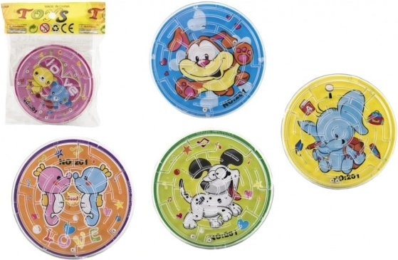 Dětský kuličkový labyrint zvířátka