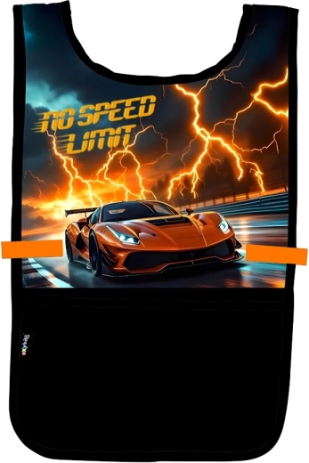 Zástěra pončo pro výtvarnou výchovu – dětská ochranná zástěra