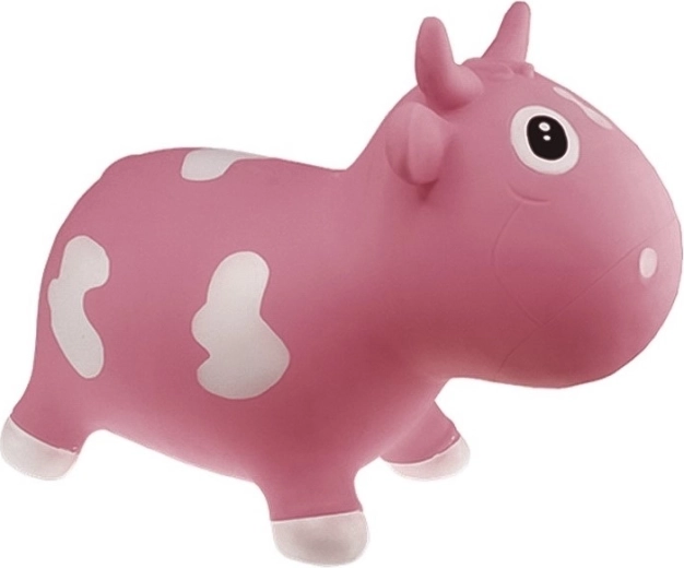 Kidzzfarm skákací kravička milk cow junior růžová - 1 kus