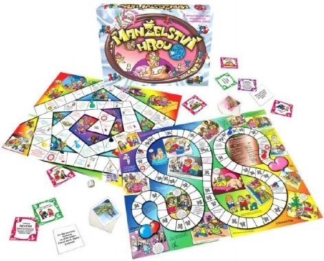 Manželství hrou + Tchyně to zařídí – sada dvou společenských her