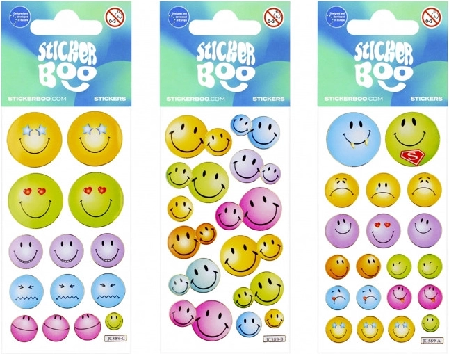 Samolepky emoji - 1 kus