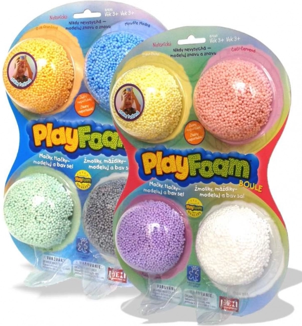 PlayFoam Boule sada – 2 balení nešpinivé modelíny (8 barev)