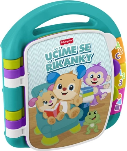 Fisher-Price Učíme se říkanky – hudební knížka