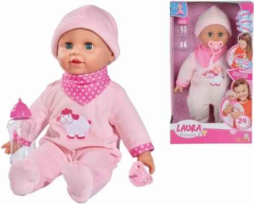 Panenka Laura s lahvičkou a zvuky