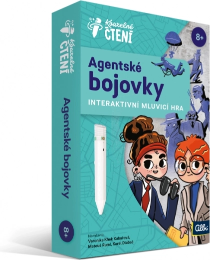 Albi Kouzelné čtení agentské bojovky – interaktivní hra pro děti