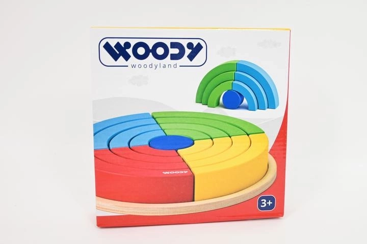 Woodyland skládací duhové kruhy