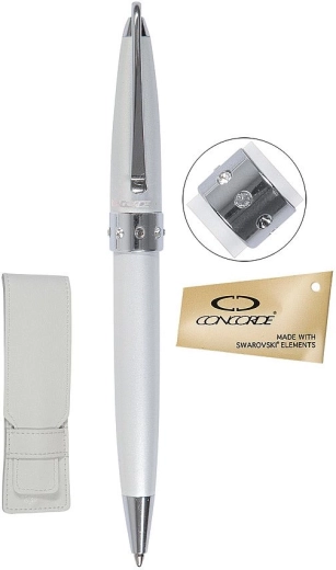 Kuličkové pero Concorde Lady Pen, perleťově růžové
