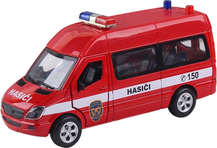 Auto Hasiči se zvukovými a světelnými efekty