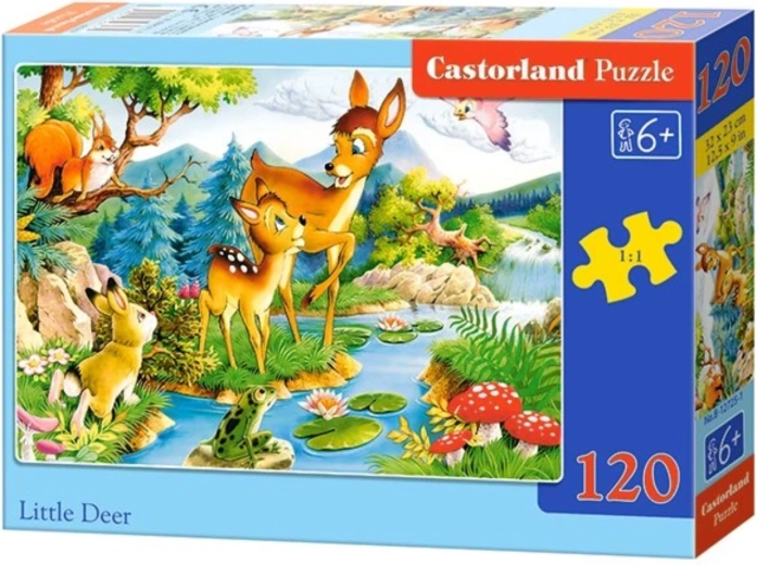 Dětské puzzle Little Deer 120 dílků