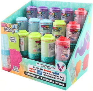 Nevysychající modelína a 4D písek WONDER FACTORY