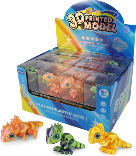 Magický 3D dinosaurus 9 cm - 1 kus
