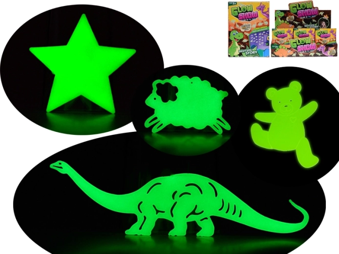 Svítící nálepky zvířátka do dětského pokoje