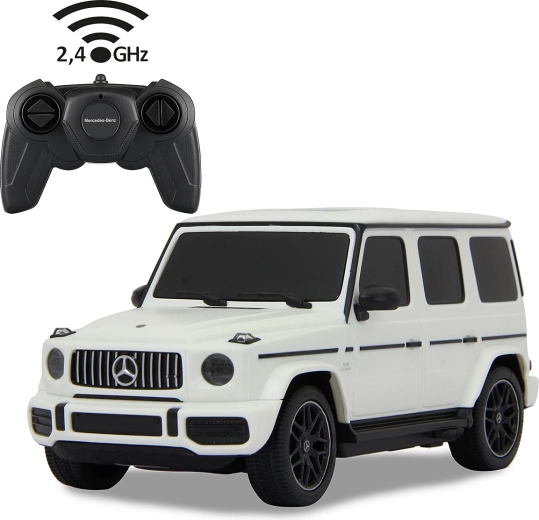 Jamara Mercedes‑Amg G 63 dálkově ovládané auto 1:24 bílé 2,4 GHz - 1 kus