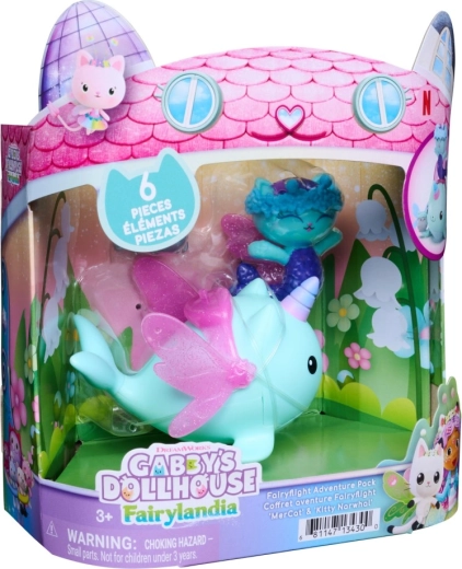 Gábinin kouzelný domek Fairylandia vílí kamarádi narval