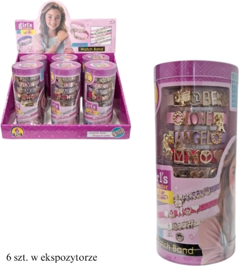 dětská diy sada na výrobu náramků se závěsky a písmeny