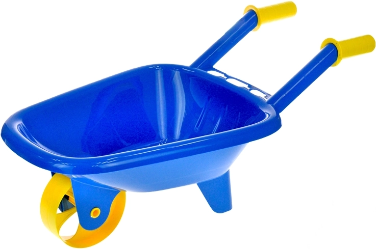 Dětské plastové kolečko modré 60 × 25 × 30 cm