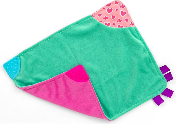 Plyšová mazlicí dečka Blanky pink - 1 kus