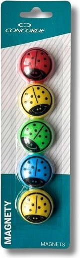 Magnety berušky 35 mm, 5 ks