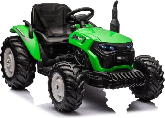 Dětský elektrický traktor 24V zelený