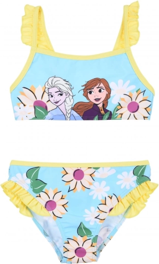 Dívčí dvoudílné plavky Frozen – Tyrkysová (kód 283355-1)