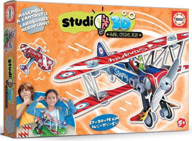 Educa 3D model dvouplošníku