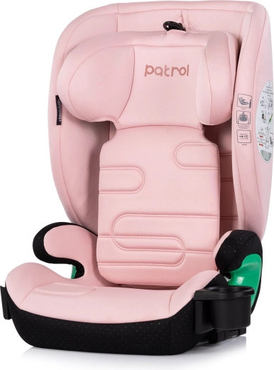Chipolino autosedačka Patrol i-Size isofix powder pink 100–150 cm