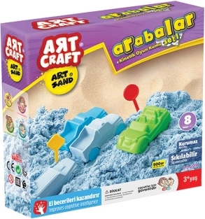 Art Craft kinetický písek auta 500 g - 1 kus
