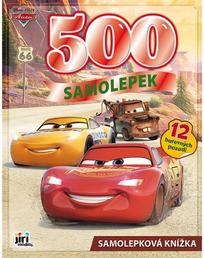 500 samolepek Auta – velká samolepková knížka