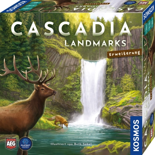 Kosmos Cascadia: Landmarks – rozšíření deskové hry