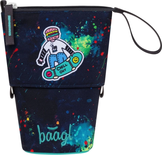 Školní stojací penál BAAGL Chill GRS