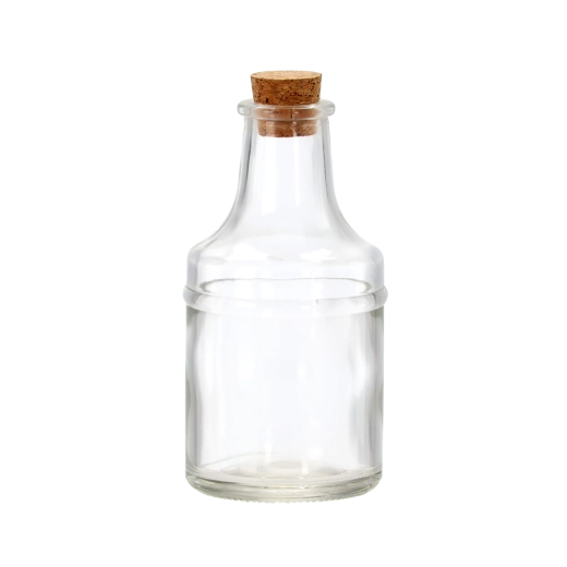 Skleněná láhev s korkem 200 ml