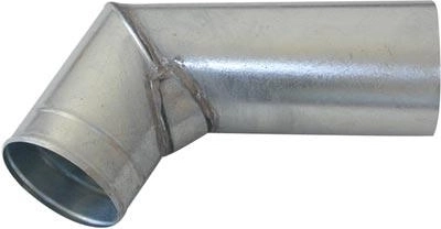 Koleno V 100 mm z pozinkované oceli