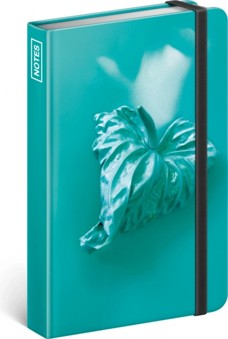 Elegantní linkovaný zápisník s motivem srdce od Andrey Katonové