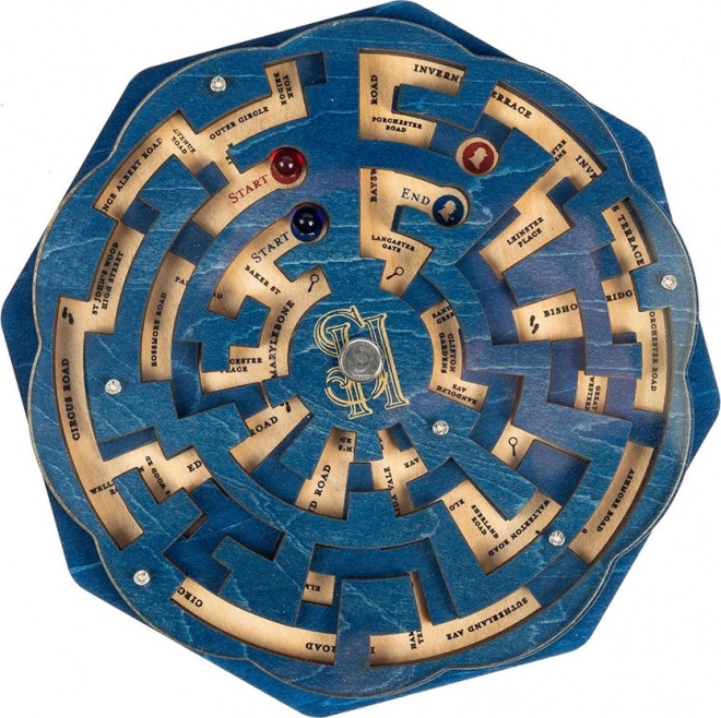 Hlavolam Sherlock Holmes: Případ Moriartyho doupěte – rotující bludiště od PROFESSOR PUZZLE