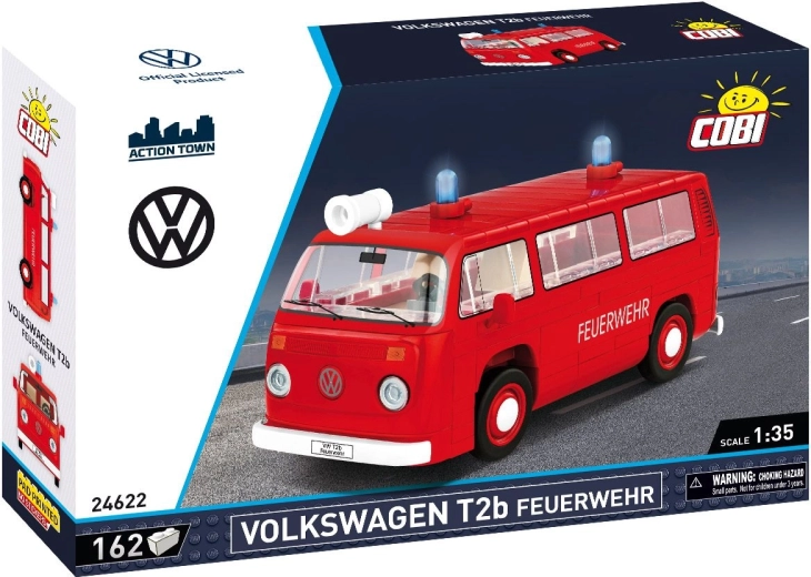 Cobi Volkswagen T2b hasiči 1:35 (162 dílků)