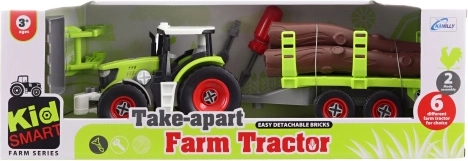 Šroubovací traktor s vlekem