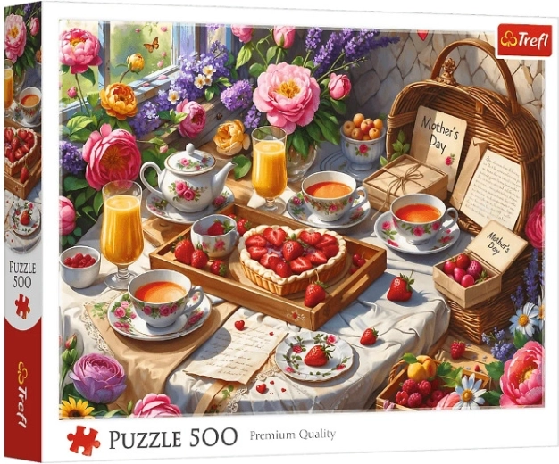 Puzzle 500 Sladkosti ke dni matek