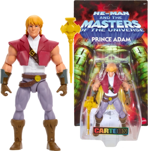 Masters of the Universe Prince Adam figurka 14 cm s doplňkem