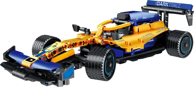 Stavebnice formule oranžová 27 cm - 1 kus