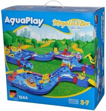 AquaPlay mega lock box vodní dráha v kufříku