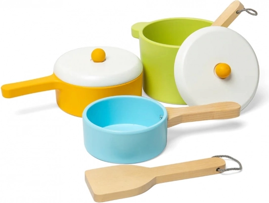 Dětská sada kuchyňského nádobí Bigjigs Toys