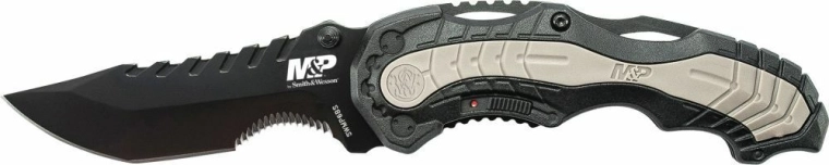 Kapesní nůž s asistovaným otevíráním SMITH & WESSON M&P M.A.G.I.C., černý/šedý