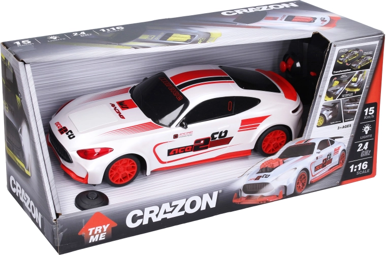 RC auto ACE 2 měnící se na dálkové ovládání 30 cm